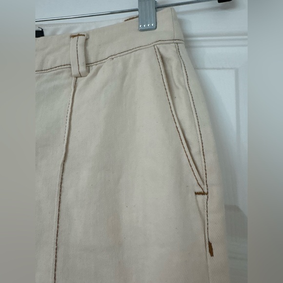 ZARA STITCHED BOOTCUT PANTS
Color: ECRU - Picture 7 of 13